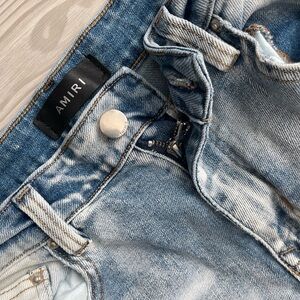AMIRI Light Blue Denim Jeans